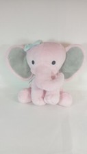 Bedtime Originals Twinkle Toes Pink Elephant Plush Hazel Stuffed Animal 9in