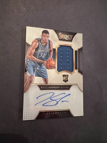 Karl-Anthony Towns [Silver Prizm] #16 2015 Panini Select card