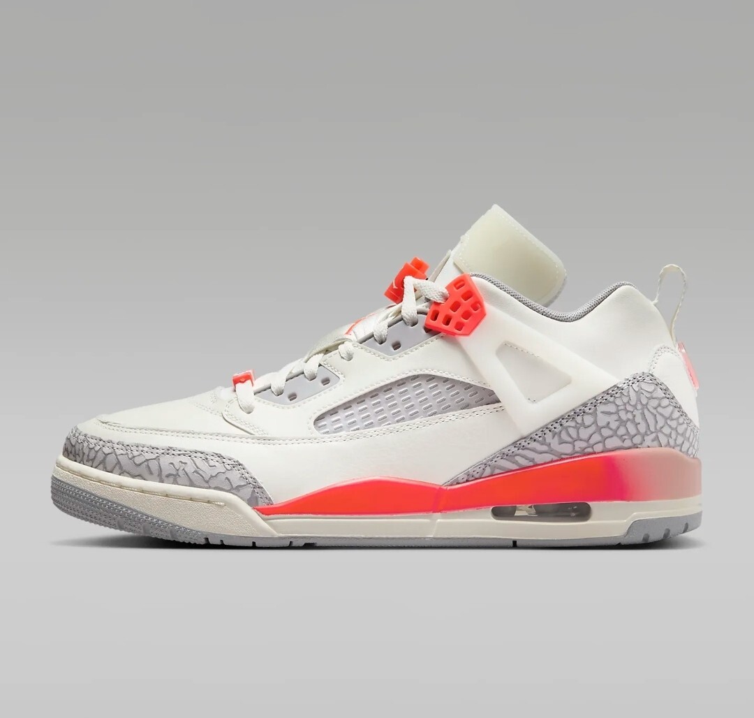 Кроссовки Nike Air Jordan Spizike Low PSG Sail Infrared 44,5 Neu OVP HF8827-100