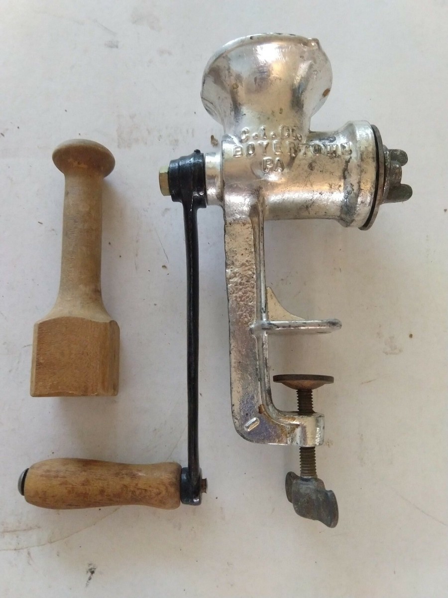 MEAT GRINDER Vintage Keystone #5 from C. I. Co. Boyertown, PA | eBay