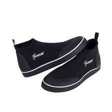 Seavenger Sneaker Style Aqua Shoes 3mm Neoprene Low Cut Snorkeling, Dive- Black