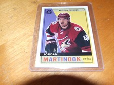 2017 18 opc retro blank back JORDAN MARTINOOK