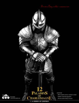 Coomodel 1/6 Se003 Series Of Empires - 12 Paladins Of Charlemagne