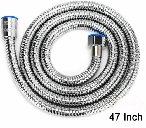 Shower Hose 1.2M To 3M Chrome Bath Flexible Stainless Steel Replacement Pipe - Bild 17 von 20