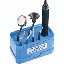 SP1010 Noga Trouble Shooter HSS Hole Deburring Set Finishing Tool