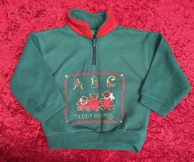 Uffy Uffy By Nortons Kinder grüner Pullover, Größe 2. SW99