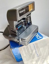 vintage retro Polaroid 636 Talking Instant Camera Film with Box
