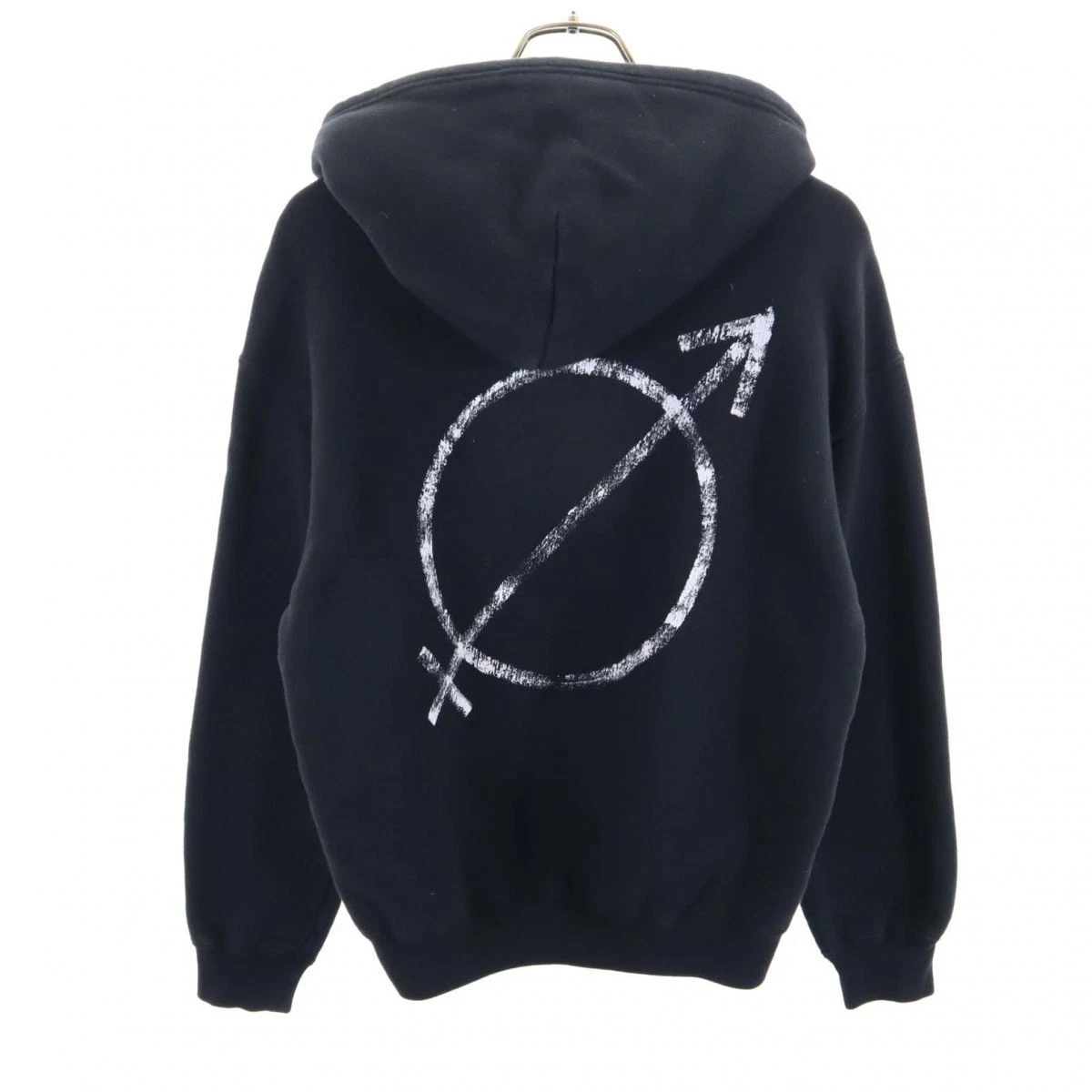 BALENCIAGA Felpe Manica Lunga XS Nero Cappuccio: Fodera in Pile Donna