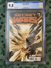 Secret Wars #5 CGC 9.8 Cover A 2015 Alex Ross