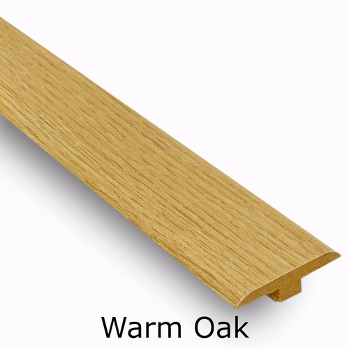 Oak Walnut Threshold Trim T Bar Door Strip Profile for laminate / wood flooring - Picture 17 of 18