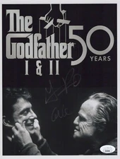 GIANNI RUSSO SIGNED 8x10 Photo THE GODFATHER Autograph JSA COA CERT