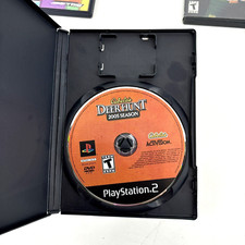 PS2 Bundle Lot 6 Games Tetris Black & Bruised Deer Hunt Supercar Van Helsing