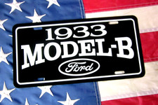1933 Ford Model B Truck License Plate Car Tag Hot Rod 33 Pickup Hot Rod