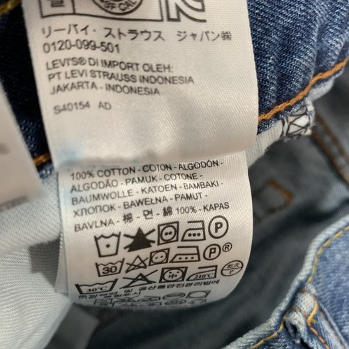 Levi's Jeans Herren 30X30 550 Blau Relaxed Taper Straight 100% Baumwolle Neu mit Etikett - Bild 3 von 11