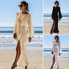 Womens Suit Cover Up for Beach Pool Crochet Bikini Swimwear Bathing Dress Summer
