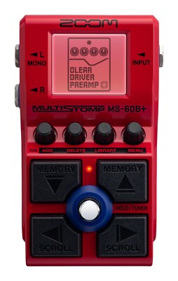 ZOOM MS-60B+ MultiStomp for Bass