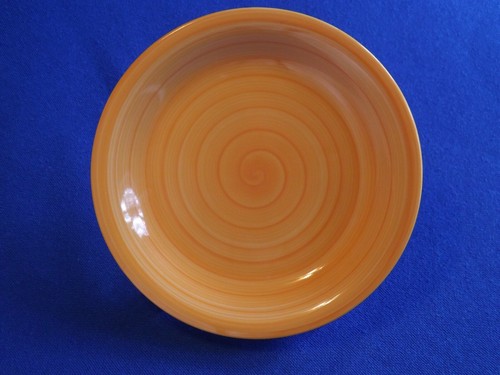"Juego de 2 platos de ensalada de remolino naranja CITRUS GROVE 7 1/2" - Imagen 2 de 3