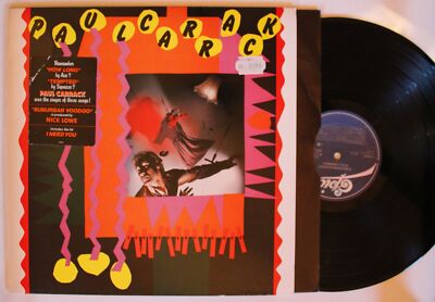 Paul Carrack Suburban Voodoo EU LP 1982 + Innerbag Hypesticker Squeeze Ace