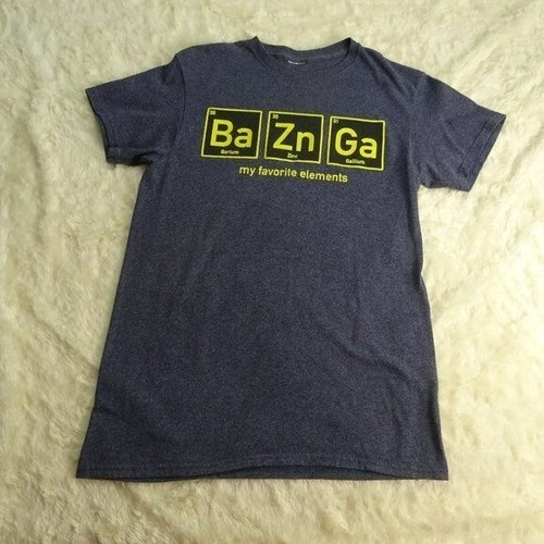 LOGOSHIRT - The Big Bang Theory - Bazinga - Easfit T-Shirt - rood - Gelicentieerd origineel ontwerp, Maat M