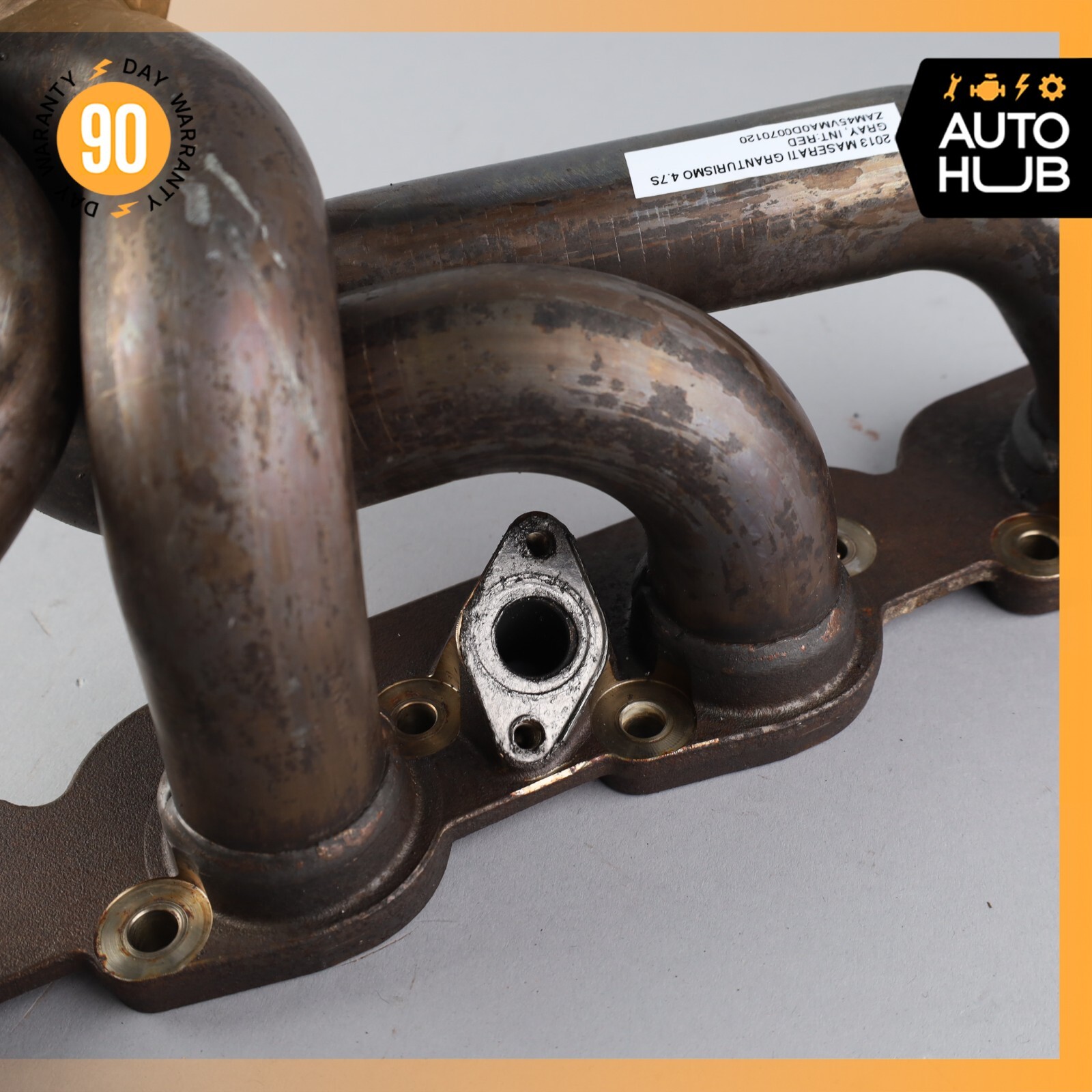 04-19 Maserati GranTurismo Quattroporte Exhaust Manifold Left Side OEM 28k
