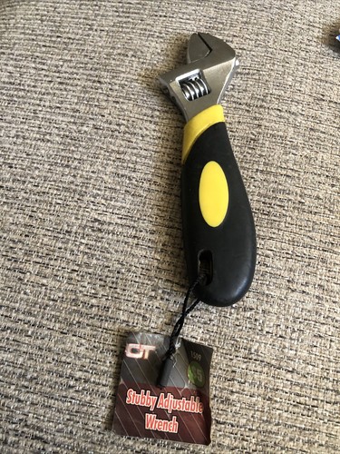 Vintage Olympia Tools Schraubenschlüssel Stubby verstellbarer Schraubenschlüssel Neu - Bild 2 von 3