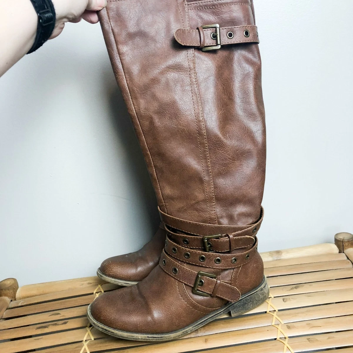 Justfab riding hotsell boots