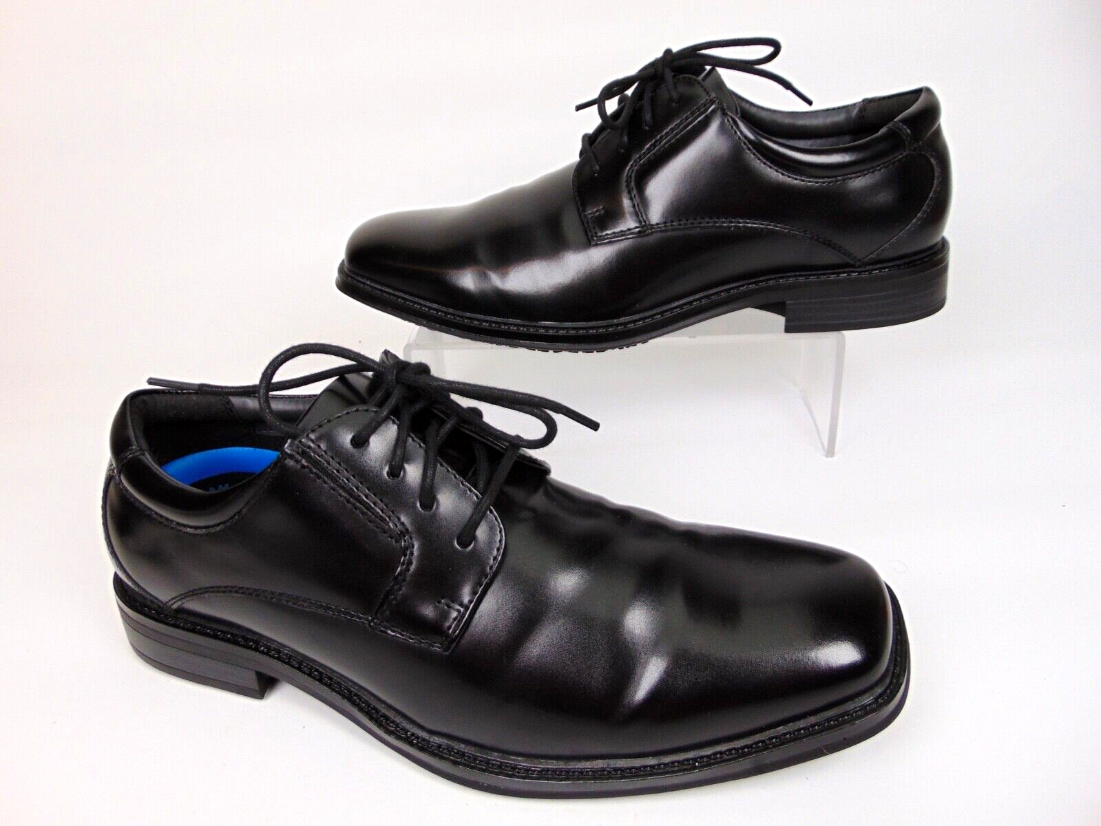 SAOLA Dockers Irving Oxfords scarpe eleganti stringate da uomo taglia 7 5 M nere indossate una volta