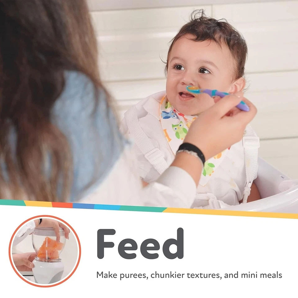 Set Para Preparar Comida Para Bebés Segun Las Diferentes Etapas Del Destete NUEVO Foto 3 de 4