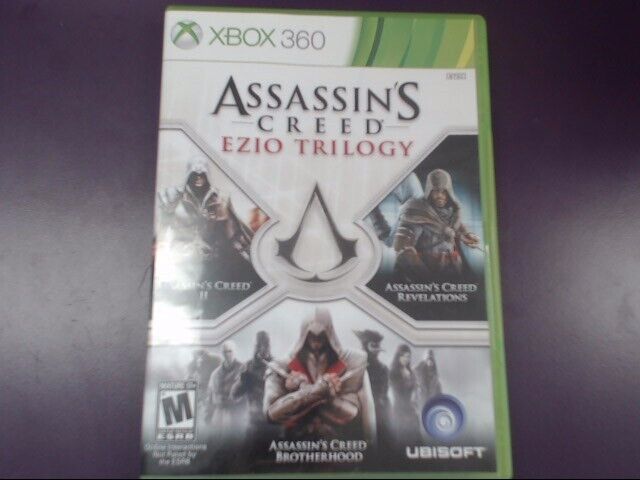 Assassin's Creed Ezio Trilogy (Microsoft Xbox 360) Complete 8888528876