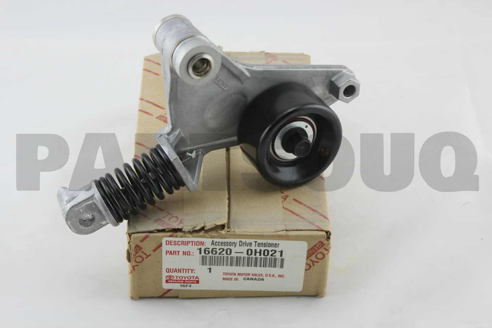 166200H021 Genuine Toyota TENSIONER ASSY, V-RIBBED BELT 16620-0H021