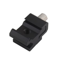 Hot Shoe Adapter to 1/4" Tripod Thread ISO Hot Shoe Adapter 1/4 Inch Thread