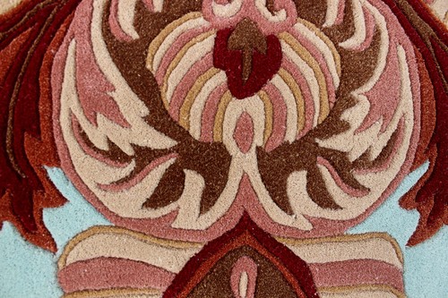Parisian Hand-Tufted Natural Wool And Silk Area Rug 4x6Oushak Living Room Carpet - Picture 29 of 264