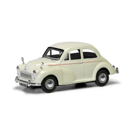 MORRIS MINOR 1000 1963 WHITE VANGUARDS VA05811 1:43 RHD CORGI SNOWBERRY - Photo 1/3