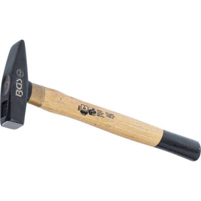Schlosserhammer, mit Holz-Stiel, DIN 1041, Hammer 300 g, Gesamtlänge 305 mm