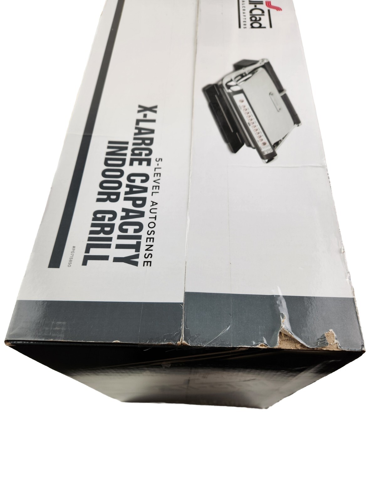 Electric Indoor Grill AllClad XL w 5 Level AutoSense New Sealed Free