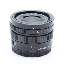 Panasonic LEICA DG SUMMILUX 15mm F/1.7 ASPH. Black (MFT) #236