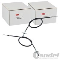 2X Nty Handbremsseile Passend FüR MERCEDES-BENZ Sprinter Vw Lt
