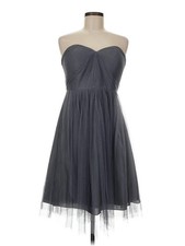Jenny Yoo Collection Women Gray Cocktail Dress 8