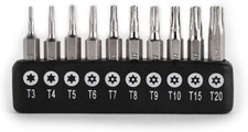 Gunpla 10 St&uuml;ck 4mm Torx Schraubendreher Stern Bit Set Pr&auml;zisionskopf Sicherheitsbits