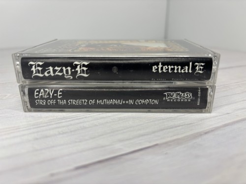 Eazy E Cassettes - Eternal E & Str8 Off The Streets Of Compton VIDEO - Picture 2 of 15