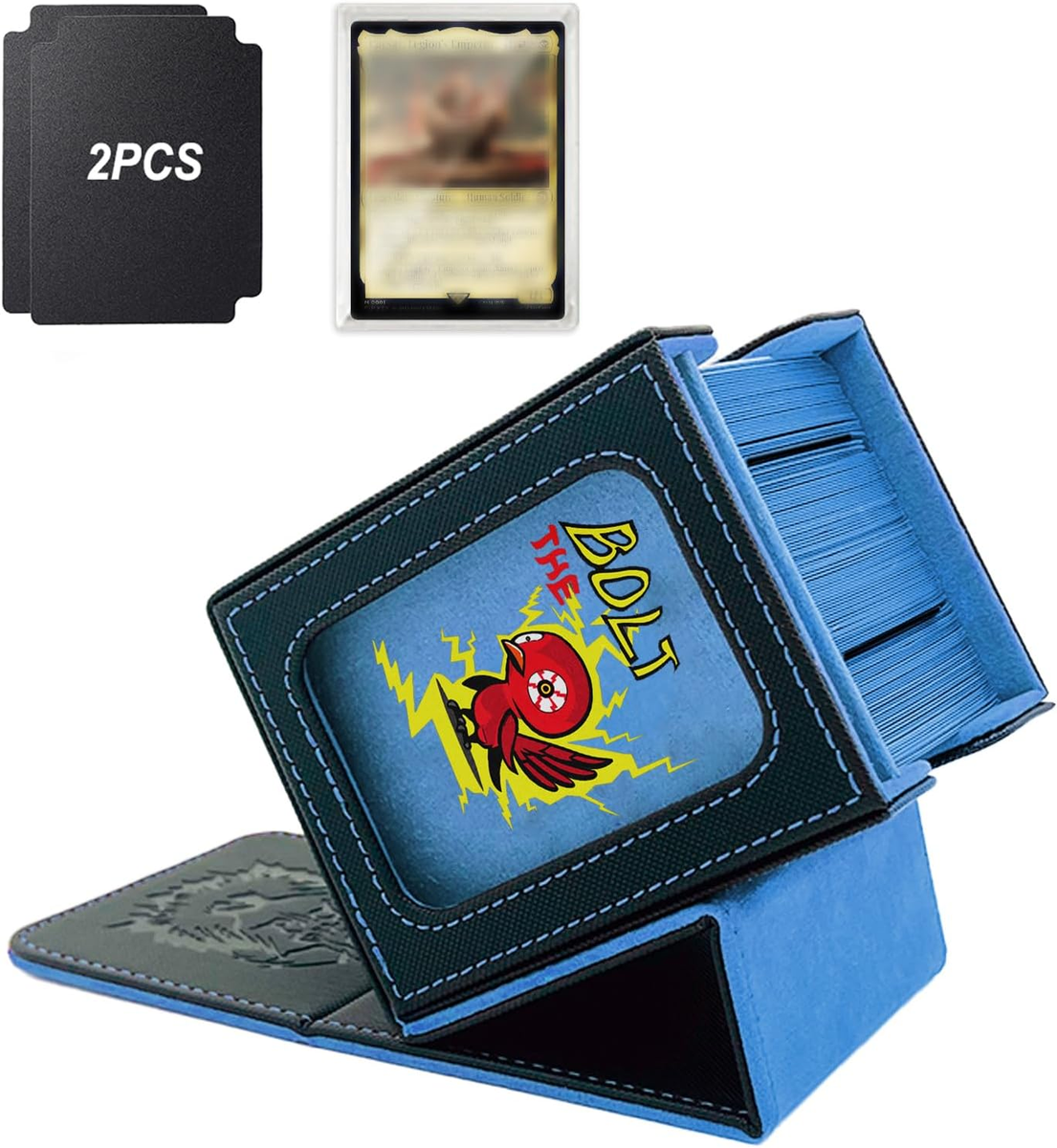 mtg 100 card deck box Customized MTG Commander Deck Box, 100 Card Deck Box, Magic Card Storage  Box wit