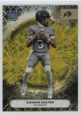 2025 Bowman U Yellow Lazer Refractor 71/250 Kaidon Salter #64 15wb