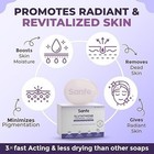 Sanfe Glutathione Niacinamide Vitamin C Brightening Soap Tan Removal 75gm x 2