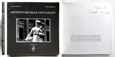 Architetture delle "Città nuove" Renato Nicolini Autografo Foto Mirabella 1989
