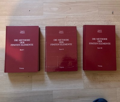 Die Methode der finiten Elemente | drei Bänder | Argyris, Mlejnek