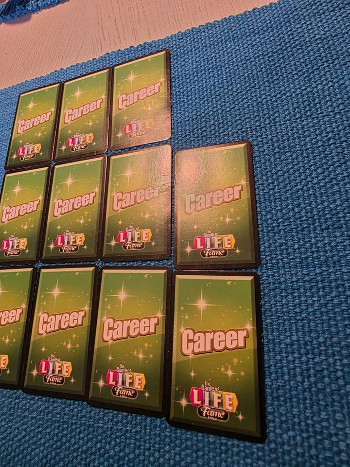 THE GAME OF LIFE FAME EDITION REPLACEMENT CAREER CARDS - Image 3 of 4