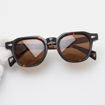 NIB MOSCOT DOLT SUN Tortoise  Earthy Yellow Lenses Sunglasses Unisex 46-23-145