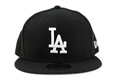 New Era MLB 9FIFTY Black and White Snapback Cap National League Los Angeles