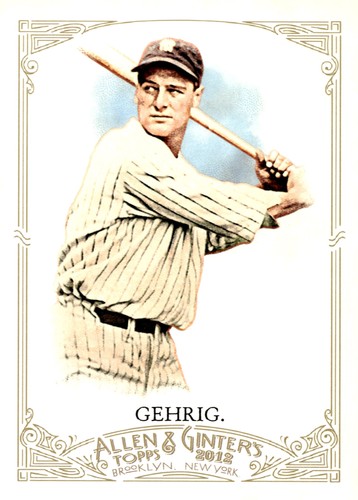 Lou Gehrig #196 card