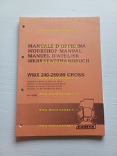 CAGIVA WMX 240 - 250 Cross manuale officina VARIANTI 1989 ORIGINALE